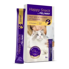Ласощі заспокійливі для котів Ceva Happy Snack 6 шт (3411113127879)