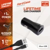 Автомобільна зарядка Energizer HardCase USB-A 1A + Кабель Micro USB Black (DC1ALMCM)