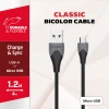 Кабель Energizer Classic USB-A to Micro USB 1.2m Black (C610MGBK)