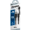 Кабель Energizer Ultimate USB-A to USB-C 2m Black (C520CKBK)