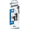 Кабель USB-A до USB-C 90° 2м Energizer Ultimate Black (C710CKBK)