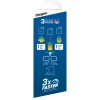 Зарядка мережева Energizer Ultimate Multiplug EU/UK/US GaN USB-C & USB-A 38W PD + QC3.0 Silver (A38QMU)