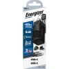 Зарядний пристрій Energizer Ultimate Multiplug 65W GaN USB-C & USB-A EU/UK/US з кабелем Black (A65MUC)