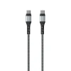 Кабель Energizer Ultimate USB-C to USB-C 2м Silver (C521CKSL)