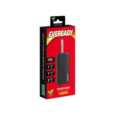 Повербанк Eveready PX30B 30000 mAh 2x USB-A Black (3492548234097)