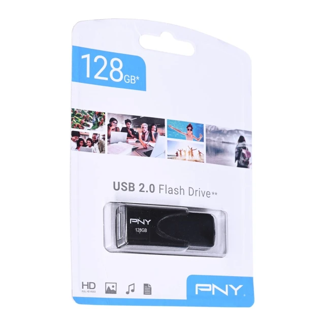USB-флешка PNY Attache 4 USB 2.0 128 ГБ (3536403352806)