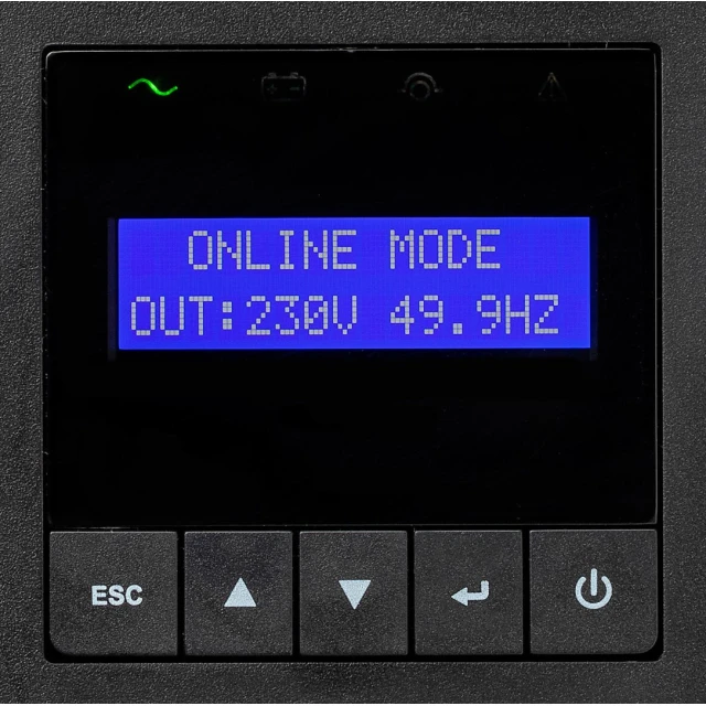 Джерело безперебійного живлення Eaton 9E 1000i Rack 2U 1000 ВА 900 Вт (3553340710339)