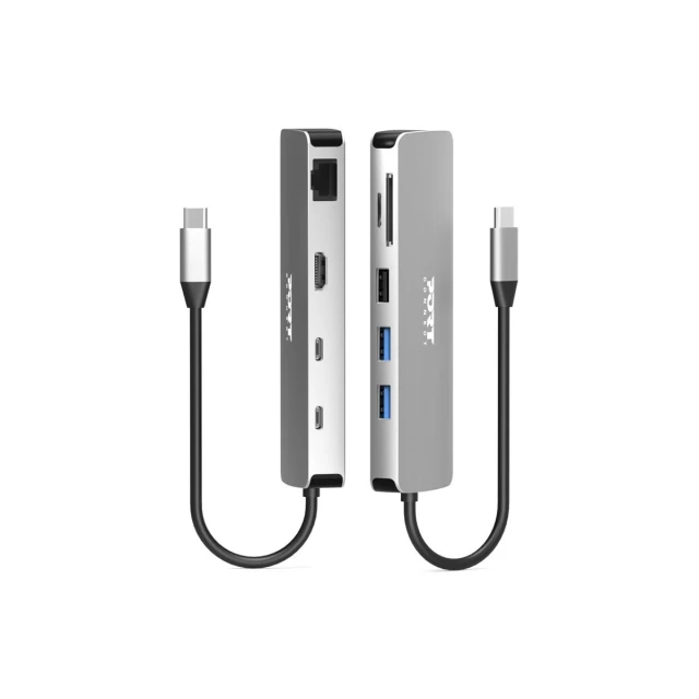 Док-станція Port Connect Type-C 9-в-1 4K HDMI PD 85 Вт (3567049001643)