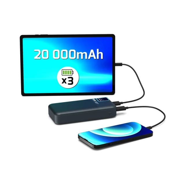Портативний зарядний пристрій Port Connect 20000 mAh (3567049070021)