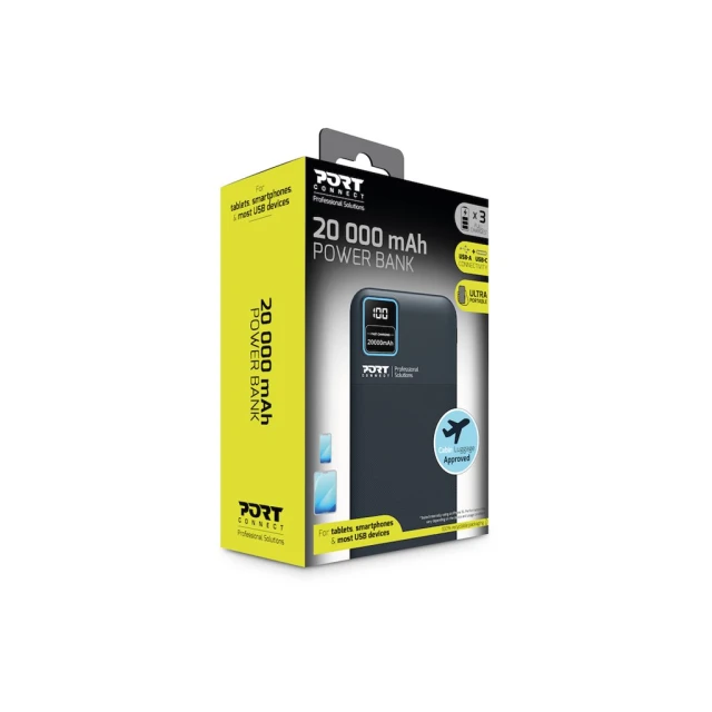 Портативний зарядний пристрій Port Connect 20000 mAh (3567049070021)