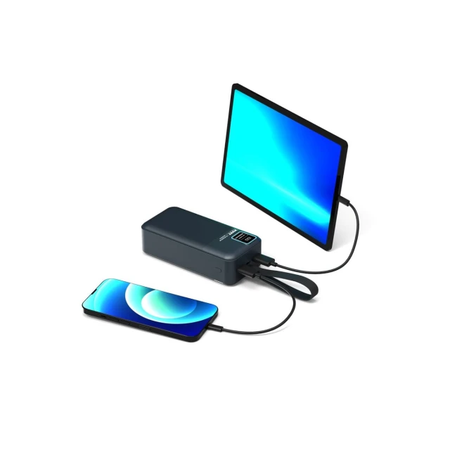 Портативное зарядное устройство Port Connect 30000 mAh (3567049070038)