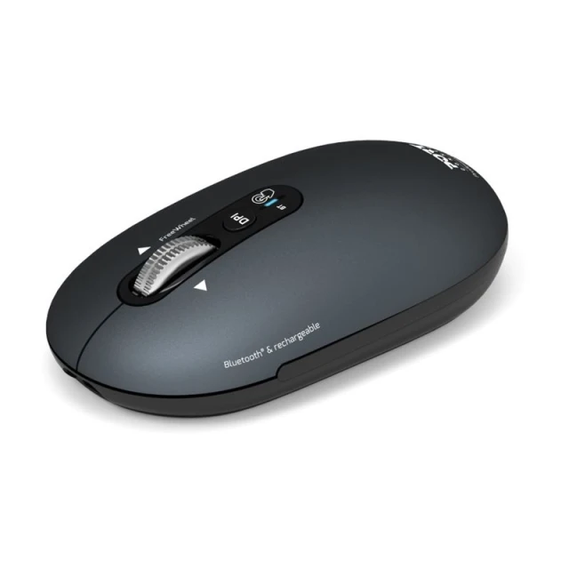 Мышь Port Connect PURE MAC беспроводная Bluetooth Gray (3567049105013)