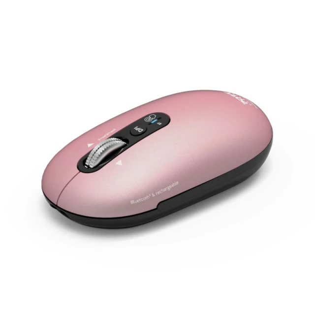 Миша Port Connect PURE MAC бездротова Bluetooth Pink (3567049105037)