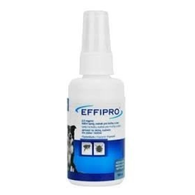 Спрей від бліх і кліщів для собак і котів Virbac Effipro 100 мл (3597133054590)
