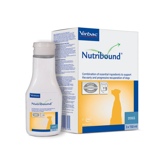 Кормова добавка для собак Virbac Nutribound 3 шт x 150 мл (3597133072730)