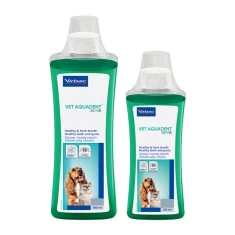 Кормова добавка для собак і котів Virbac Vet Aquadent Fresh 250 мл (3597133089110)