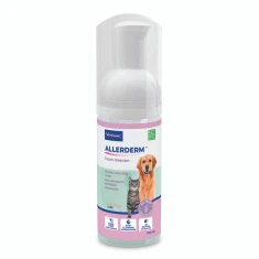 Пена мицеллярная очищающая для собак и кошек Virbac Allerderm Foam Cleanser 100 мл (3597133092226)