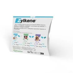 Кормова добавка для собак середніх порід Vetoquinol Zylkene 225 мг заспокійлива 10 таблеток (3605874350816)