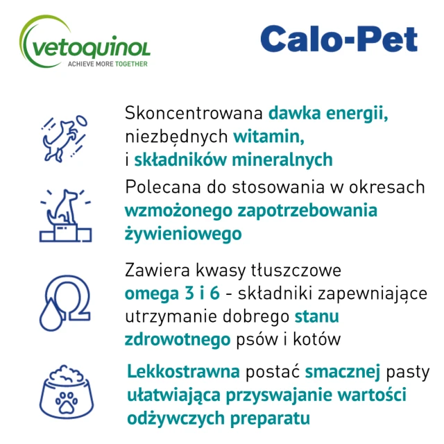 Паста для собак і котів Vetoquinol Calo-Pet 120 г (3605874367395)
