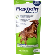 Кормова добавка для собак Vetoquinol Flexadin Advanced 60 шт (3605874565555)