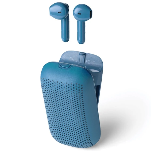 Навушники Lexon Speakerbuds з Bluetooth колонкою Blue (LA127B)