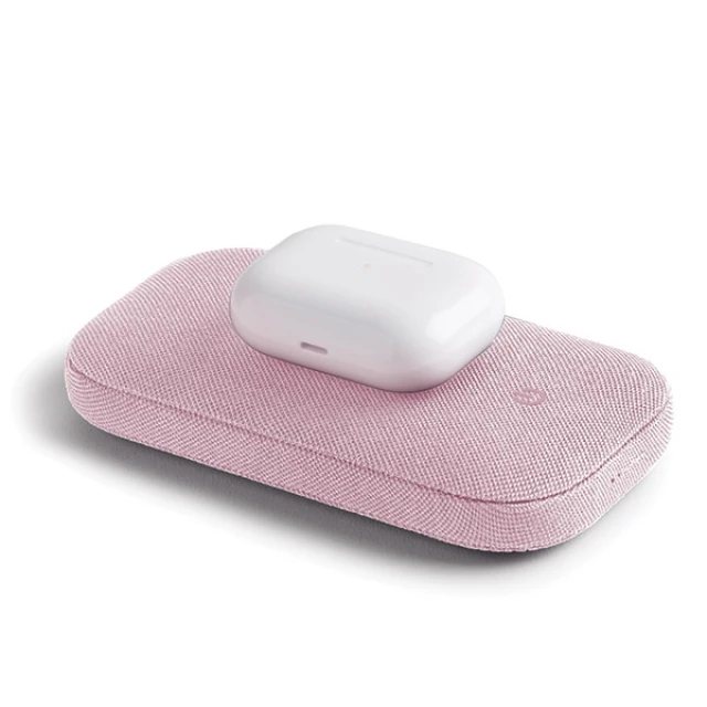 Павербанк Lexon Powersound 5000 mAh с беспроводной зарядкой и Bluetooth колонкой Pink (LA128P)