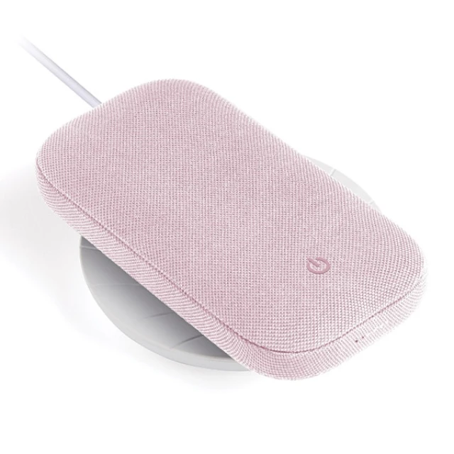 Павербанк Lexon Powersound 5000 mAh с беспроводной зарядкой и Bluetooth колонкой Pink (LA128P)