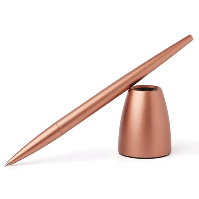 Ручка Lexon Scribalu з базою Soft Gold (LS64P1)