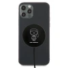 Бездротовий зарядний пристрій Karl Lagerfeld 15W Black with MagSafe (KLCBMSIKBK)