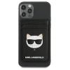 Магнітний гаманець Karl Lagerfeld Saffiano Choupette Head Black with MagSafe (KLWMSCHSFBK)