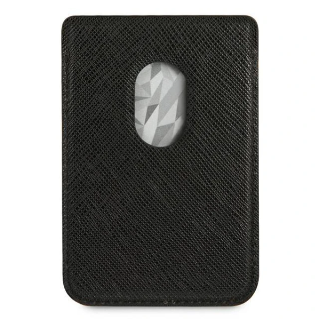 Магнітний гаманець Karl Lagerfeld Saffiano Choupette Head Black with MagSafe (KLWMSCHSFBK)