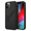 Чохол Guess Saffiano Vintage Script для iPhone 12 Pro Max Black (GUHCP12LRSAVSBK)