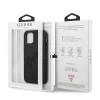 Чохол Guess Saffiano Vintage Script для iPhone 12 Pro Max Black (GUHCP12LRSAVSBK)