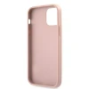 Чохол Guess Saffiano Vintage Script для iPhone 12 | 12 Pro Pink (GUHCP12MRSAVSRG)