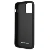 Чохол Mercedes для iPhone 12 Pro Max Leather Hot Stamped Black (AMHCP12LDOLBK)
