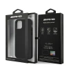Чохол Mercedes для iPhone 12 Pro Max Leather Hot Stamped Black (AMHCP12LDOLBK)