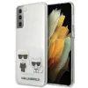 Чохол Karl Lagerfeld Karl and Choupette для Samsung Galaxy S21 Plus Transparent (KLHCS21MCKTR)