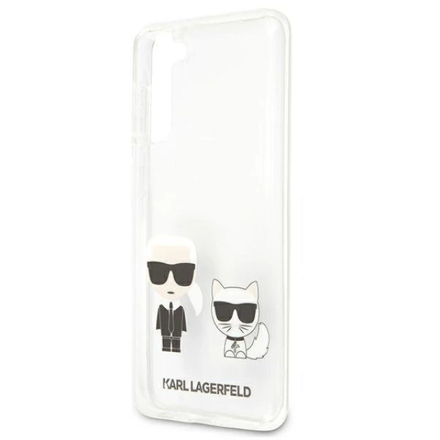 Чохол Karl Lagerfeld Karl and Choupette для Samsung Galaxy S21 Plus Transparent (KLHCS21MCKTR)