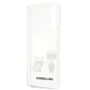 Чохол Karl Lagerfeld Karl and Choupette для Samsung Galaxy S21 Plus Transparent (KLHCS21MCKTR)
