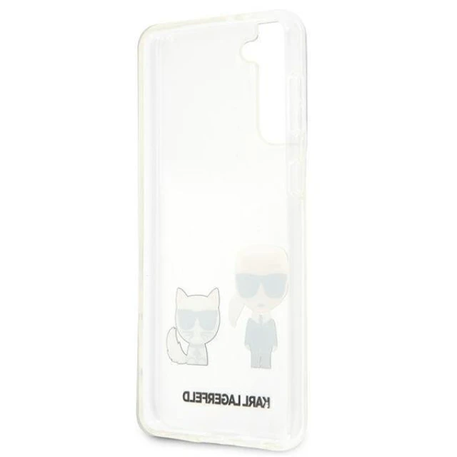 Чохол Karl Lagerfeld Karl and Choupette для Samsung Galaxy S21 Plus Transparent (KLHCS21MCKTR)