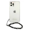 Чохол Guess Black Pearl для iPhone 12 | 12 Pro Transparent (GUHCP12MKPSBK)