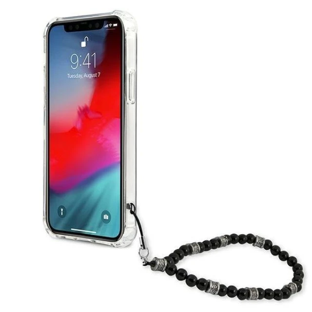 Чохол Guess Black Pearl для iPhone 12 | 12 Pro Transparent (GUHCP12MKPSBK)