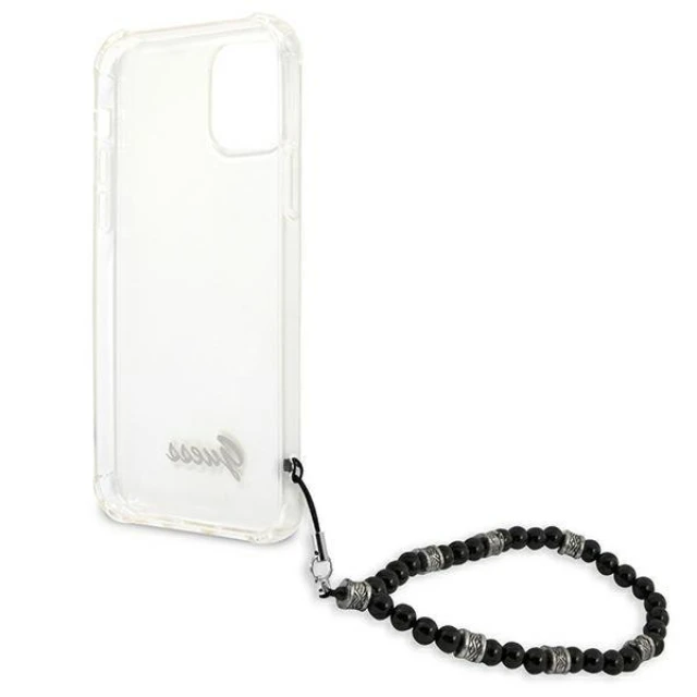 Чохол Guess Black Pearl для iPhone 12 | 12 Pro Transparent (GUHCP12MKPSBK)