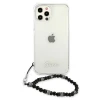 Чохол Guess Black Pearl для iPhone 12 Pro Max Transparent (GUHCP12LKPSBK)