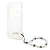 Чохол Guess White Pearl для iPhone 12 Pro Max Transparent (GUHCP12LKPSWH)
