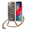 Чохол Guess Gold Strap для iPhone 12 Pro Max Leopard (GUHCP12LKCLEO)