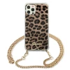 Чохол Guess Gold Strap для iPhone 12 Pro Max Leopard (GUHCP12LKCLEO)
