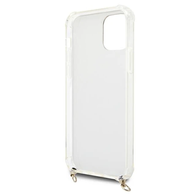 Чохол Guess Gold Strap для iPhone 12 Pro Max Leopard (GUHCP12LKCLEO)