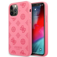 Чехол Guess Peony Collection для iPhone 12 Pro Max Pink (GUHCP12LLSPEFU)