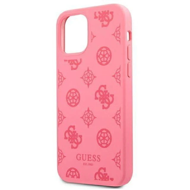 Чехол Guess Peony Collection для iPhone 12 Pro Max Pink (GUHCP12LLSPEFU)